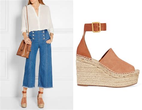 see by chloe espadrille dupe|chloe espadrille wedge sandal.